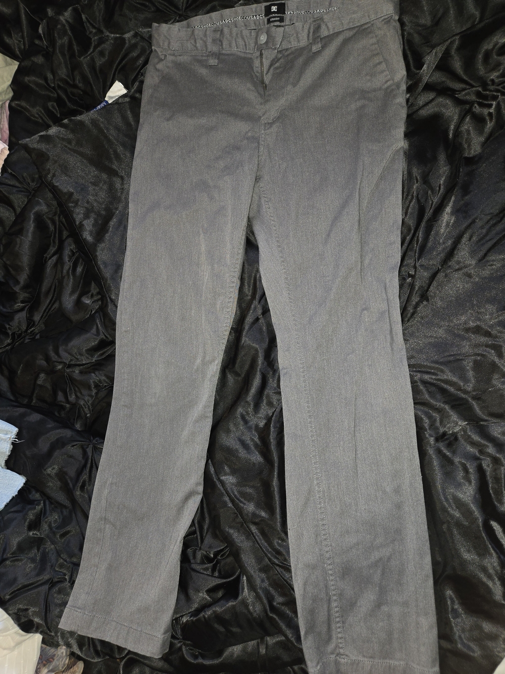 DC Men's Gray Dress Pants